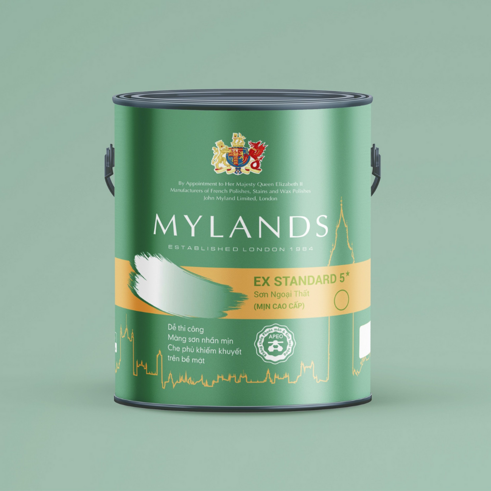 SƠN NGOẠI THẤT MỊN CAO CẤP – EX STANDARD 5*